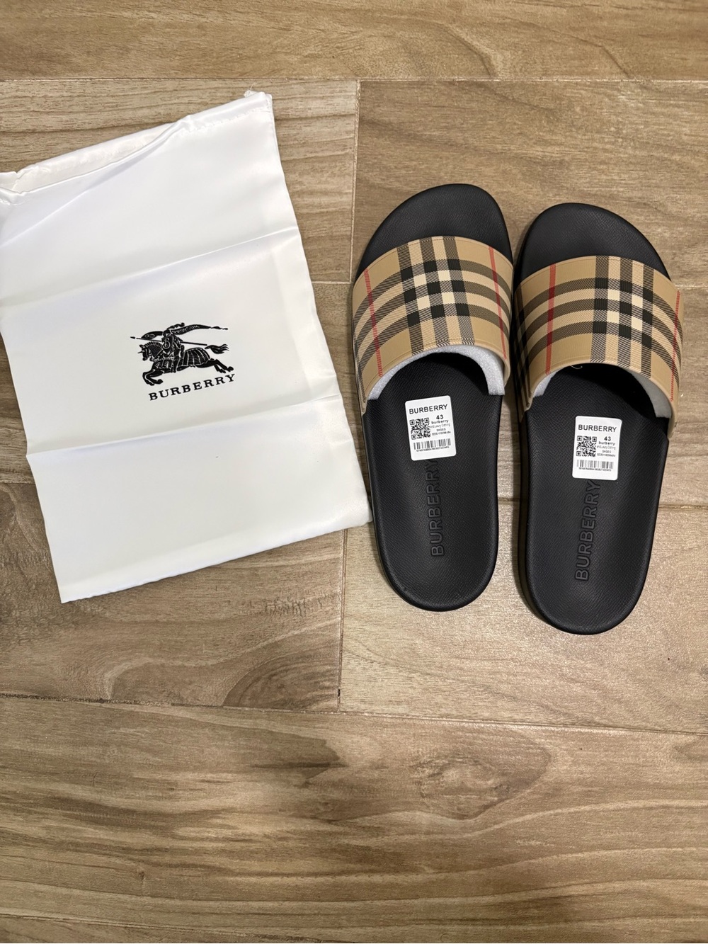Burberry Blush Tan Loafers & Slip-ons
